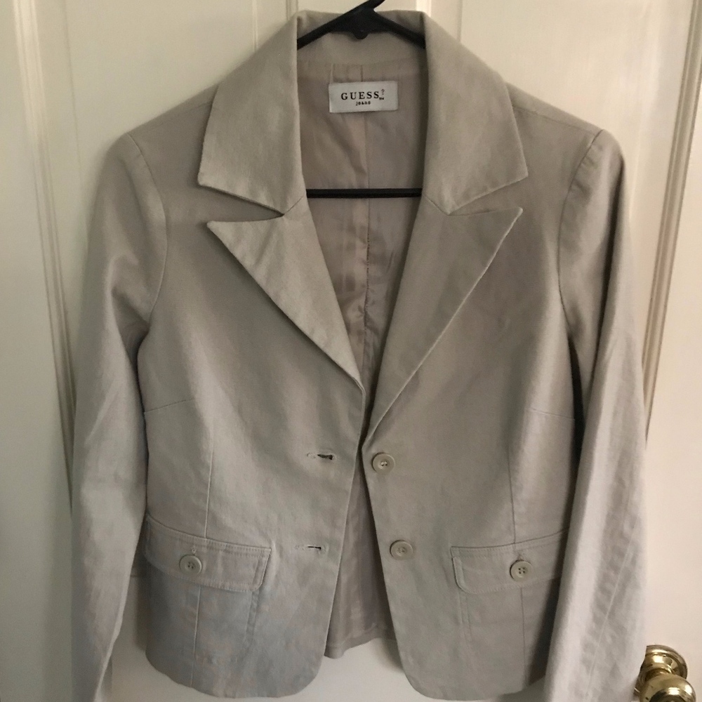 NWT Guess Khaki Blazer